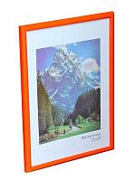 Фоторамка пластик 21*30см Радуга оранжевый,ширина багета-12мм