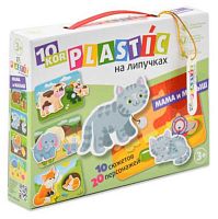 Игра настольная Десятое королевство Пластик на липучках "Мама и Малыш" 02835