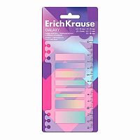 Набор самокл. этикеток-закладок EK 45*10/45*8/45*5/45*13/45*18мм "Galaxy" 63664 пластик.,160л.