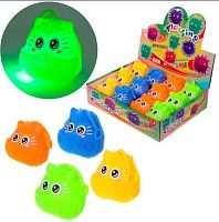Игрушка-антистресс "Совушка" 8см,с подсветкой 550-0831 