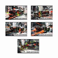 Альбом для рис.40л. EK "Adrenaline Speed" 63604 на скобе