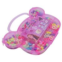 Набор д/изготовления браслетов Микрос "Мордочка" ч52656 розовый,95г