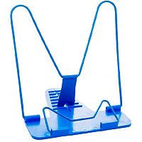 Подставка для книг ATTOMEX 8063012 пластик,180*170мм,синяя,е/подвес