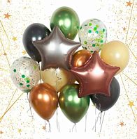 Набор шаров (13шт) "Весна" 574-181 латекс,фольг.