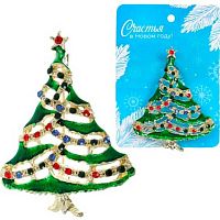 Брошь "Best Podarok - Снежная королева" 5*4см 545-0458