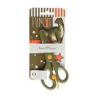 Ножницы детск. 13,5см BV "Динозавр" 60-0030/02 пластик.лезвия и ручки