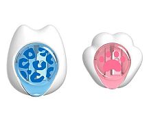 Точилка-ластик 1отв. KEYROAD "Kitty" KR972406 пластик.,асс.