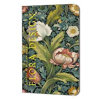 Блокнот А5  32л. КОНТЭНТ "Flora Design.Белые и розовые цветы" 978-5-00241-486-4 лин.,крем.бум.