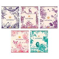 Тетрадь 48л. (клетка) ХАТ "Царство джунглей" лам.софт-тач,тисн.,асс.