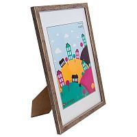 Фоторамка пластик 21*30см Акварель прованс с ножкой,ширина багета-14мм