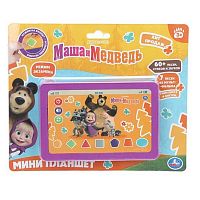 Игрушка УМКА "Мини-планшет. Маша и Медведь" HT1505-R3 (60 +стихов,песен,звуков)