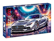 Пазлы  500 ХАТ А2 Premium "Space Car" 34879 LUX мат.ламин.,3D фольга