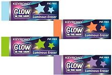 Ластик KEYROAD "Luminious" KR973295 асс.,дисплей
