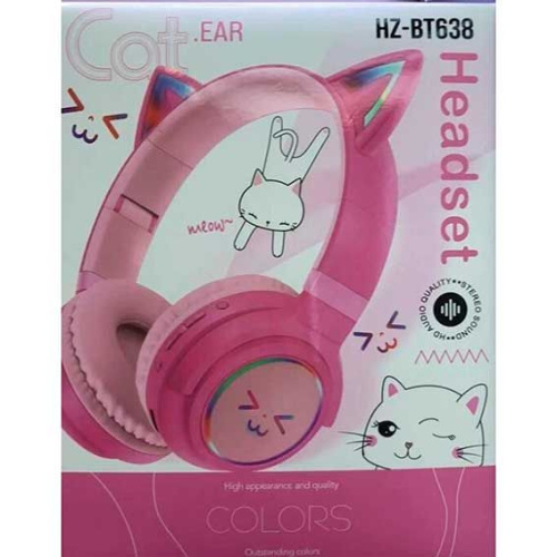 Наушники беспроводные КОКОС "Cat" 252515 асс.