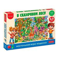Игра-ходилка настольная ХАТ "В сказочном лесу" 20824 с куб.и фишк.,подар.короб.088598