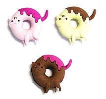 Ластик CENTRUM "Кот-пончик" 71210  35*40мм,асс.