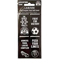 Закладки магнитные deVENTE "Adventure Zone" 8065615 (4шт) блист.