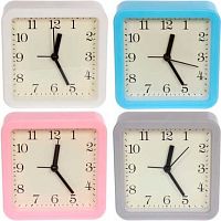 Будильник "Виола" 646-520 асс.,10,5*10,5*4см