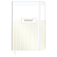 Ежедневник н/д А5 136л BG тв.обл. "Minimal. White" 64350 глянц.лам.,фольга