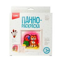 Панно-раскраска LORI 3D Art "Котёнок" Ирп-014