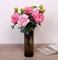 Ваза "Grey Glass" 390-0087 стекл.,12*30см