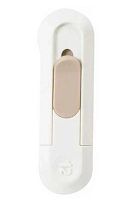 Нож канцелярский 12мм DELI ENS065-WH (1996945) пластик.,белый