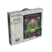 Набор д/творчества Мега Тойс Картина из лёгкого пластика "Череп El Dia de Muertos" ФФ70071