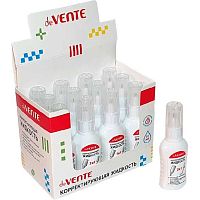 Коррект. жидкость 10мл deVENTE 2в1 4060105 бытросох.,с кисточкой,с метал.након.