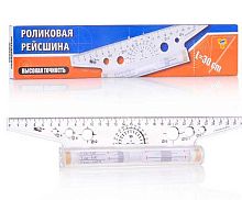 Рейсшина 30см ПЧЕЛКА УЧП-30 роликовая