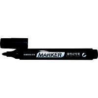 Маркер перм. BEIFA GNF0019-BK маслян.,кругл.наконечн.,чёрный