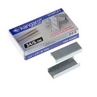 Скобы №24/6 KANGARO 24/6-1M из высококачественной стали