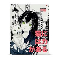 Тетрадь на кольцах  80л. (клетка) АЛЬТ "Manga anime. City" 7-80-081/02 глянц.лам.