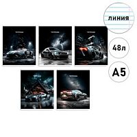 Тетрадь 48л. (линейка) ФЕНИКС "Сити-драйв" 70937 выб.твин лак,асс.