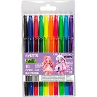 Набор шар. ручек 10цв. deVENTE "Amai Menoko" 5073615 п/прозр.корп.,0,7мм,пластик.блист.