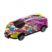 Игрушка инерц. 1TOY "Авто Сальто. Машинка металлическая прыгающая фиолет." Т23211-7 9см