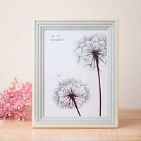 Фоторамка 15*20см "Вена" зелёная дымка,пластик 640-1179