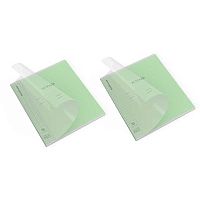 Тетрадь 18л. (клетка/линейка) EK пластик.обл. "Классика CoverPrо зелёная" 64624