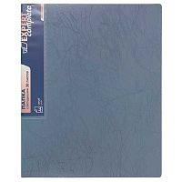 Папка с вкладышами/ 30 Expert Complete А4 "Premier" EC211630015 серый new,текст.волокно,600мкм