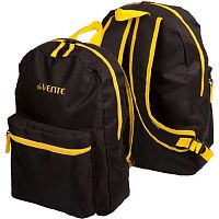 Рюкзак подростковый deVENTE "Black" 7032381 чёрный с жёлтым,40*29*17см