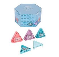 Точилка с контейнером 3отв. КОКОС Daimarse "Трио" 231280 пластик,65*70мм,асс.