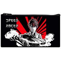 Пенал-косметичка ОНИКС 205*108 ПМП-01-20 "Аниме гонщик" (87946) мягкий