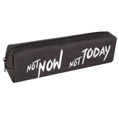 Пенал-косметичка КОКОС 200*50*40 "Not today" 250428 прямоуг.,ПВХ,1отд.