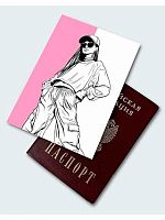 Обложка д/паспорта Миленд "Стиль" ОП-7773 ПВХ