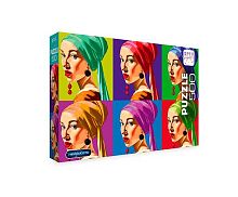 Пазлы  500 ФРЕЯ "Девушка в серёжках. Поп-арт" PZL-500/47