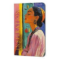 Блокнот А5  32л. КОНТЭНТ "Inspiration.Матисс.Брюнетка в розовом" 978-5-00241-398-0 лин.,софт-тач