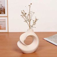 Ваза керамика "Песчаный мир" 14,8*15см 391-394