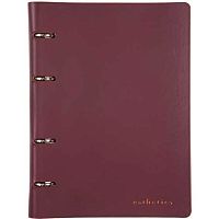 Тетрадь на кольцах  80л. (клетка) deVENTE "Эстетика" 2057532 слим,кож.зам,смен.блок