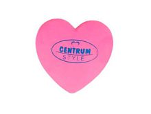 Ластик CENTRUM "Сердце" 82434 розовый,е/подвес