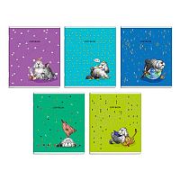 Тетрадь 48л. (клетка) ФЕНИКС "Пёс учёный" 63705 выб.твин лак,мел.карт.,асс.