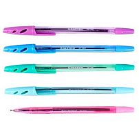 Ручка масл. шар. Darvish DV-12641 синяя,0,7мм,цв.п/прозр.корп.